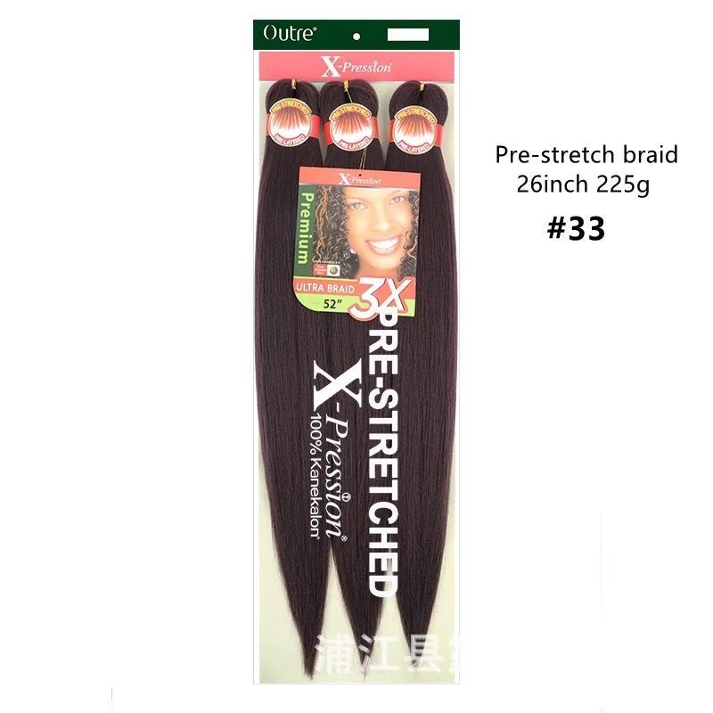3X Pre-Stretched Braiding Hair, 225g - product view 8