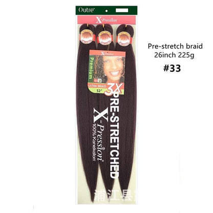 3X Pre-Stretched Braiding Hair, 225g - product view 8
