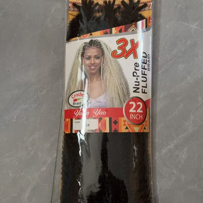 3X Twist Kinky Marley Hair, 24 Inch - product view 3