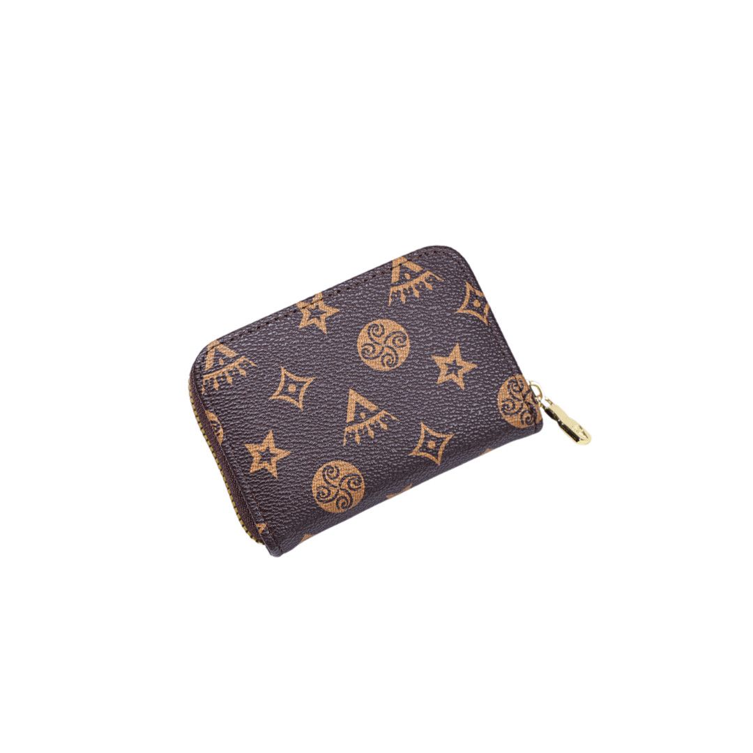 Printed Zip Card Wallet - product view 2
