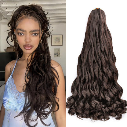French Spiral Curl Hair, 24 Inch - product view 1