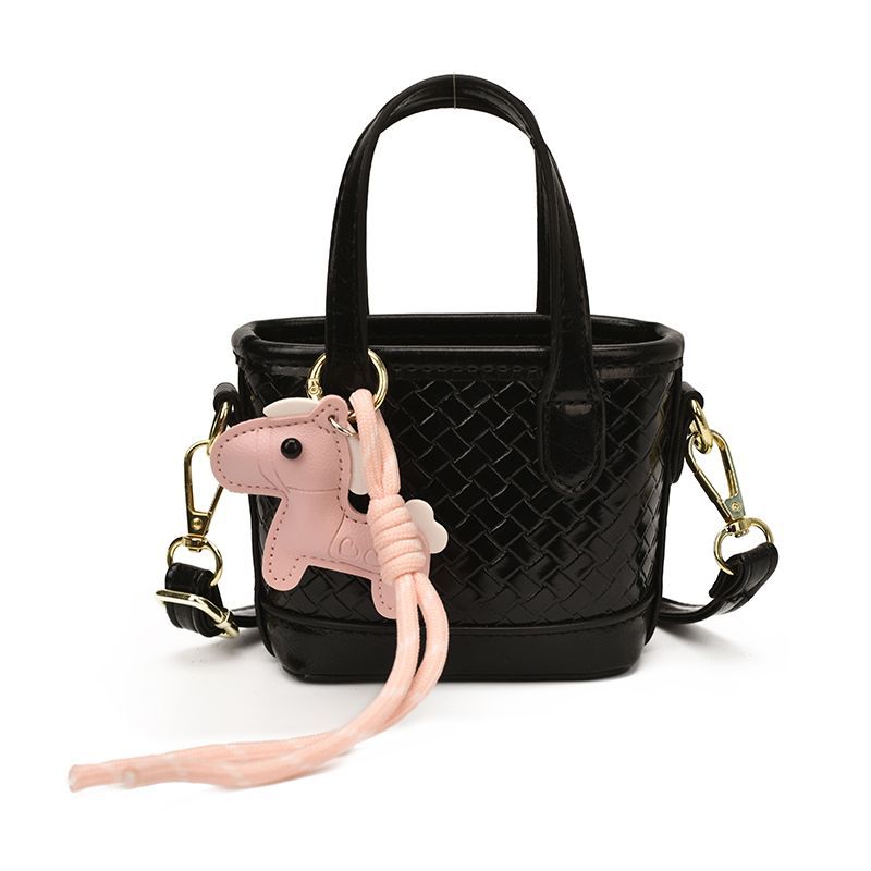 Girls' Yellow Mini Bucket Crossbody Bag