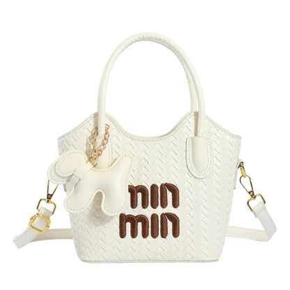 Mini Top-Handle Commuter Bucket Bag