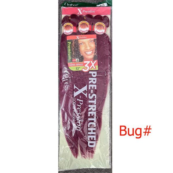 3X Pre-Stretched Braiding Hair, 225g - product view 12
