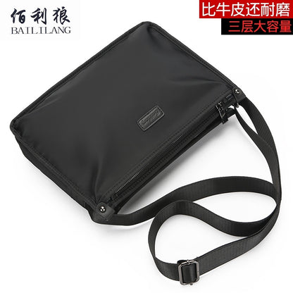 Men's Large-Capacity Oxford Commuter Crossbody Bag