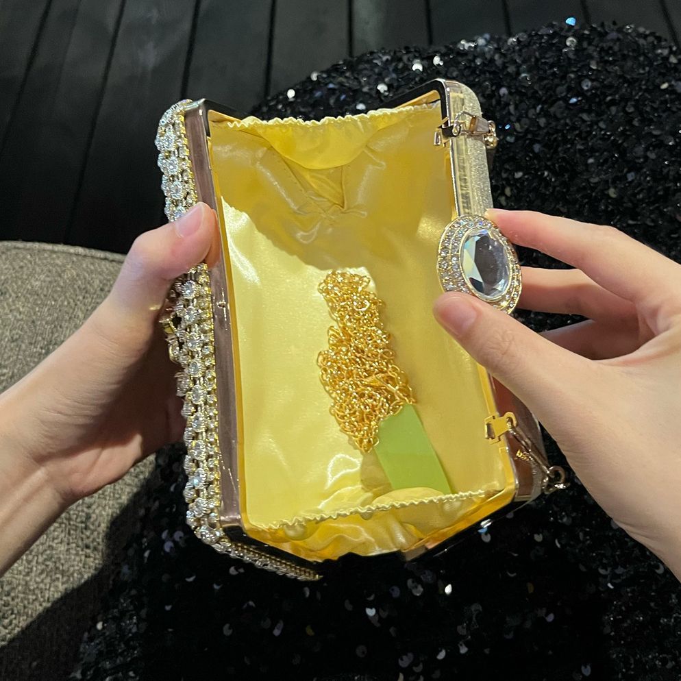 Floral Crystal Evening Clutch