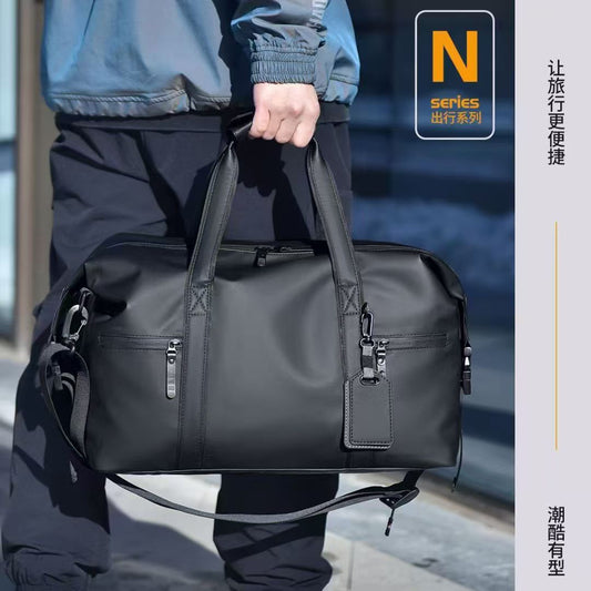 Large-Capacity Gym Duffel With Wet-Dry Compartments