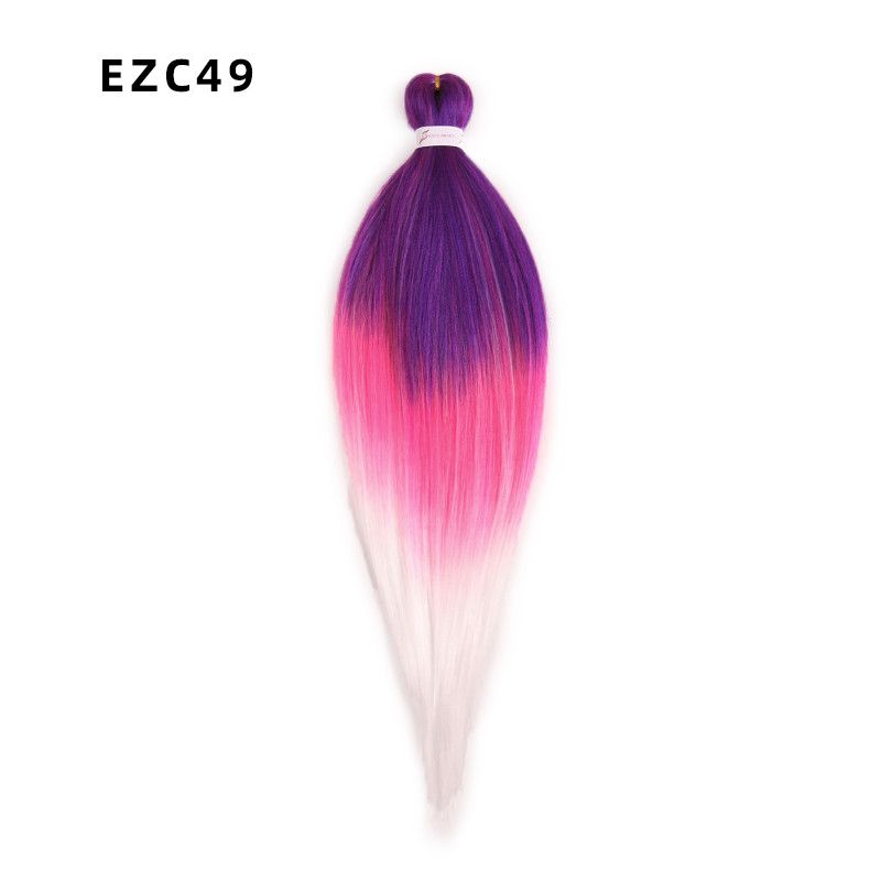 Pre-Stretched Colorful Braiding Hair - product view 32