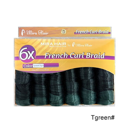 6X French Spiral Curl Crochet Hair - product view 20