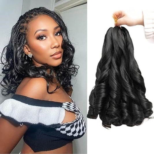 French Curl Braiding Hair, 12 Inch - product view 2