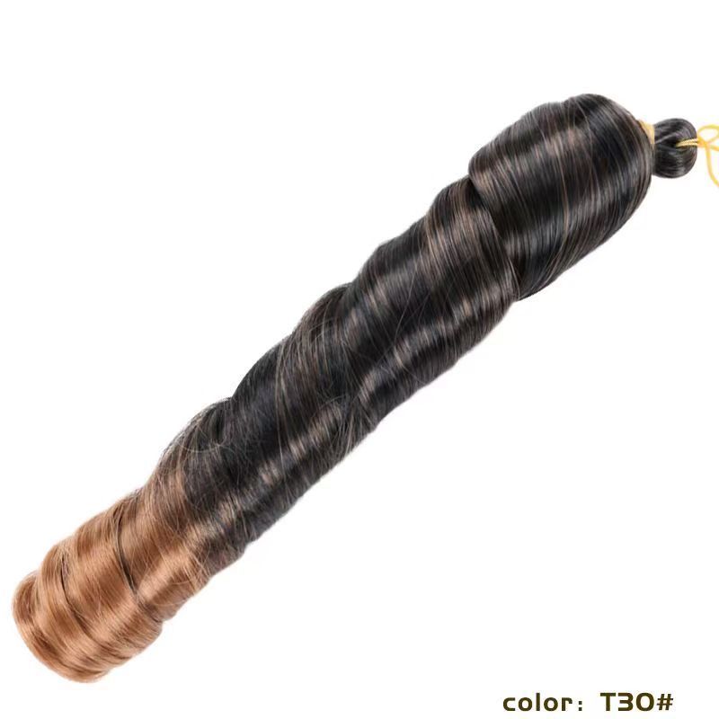 French Curly Wave Hair, 30 Inch - product view 9