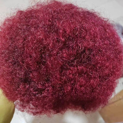 Afro Kinky Curly Drawstring Hair Bun - product view 2
