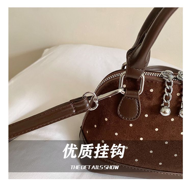 Polka-Dot Cat Mini Shoulder & Crossbody Bag