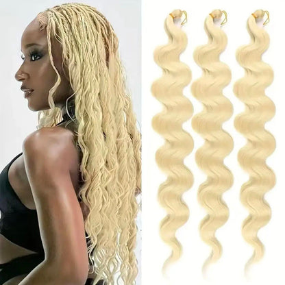 Body Wave Crochet Hair, 24 Inch - product view 5