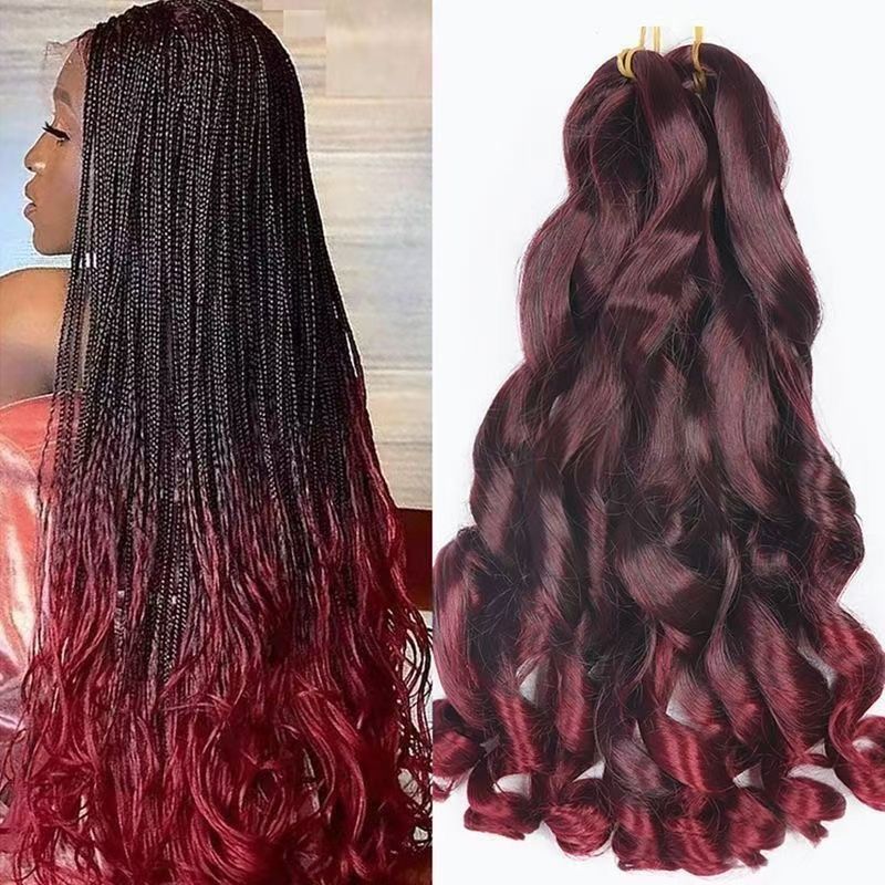 3X French Curl Crochet Hair - product view 8