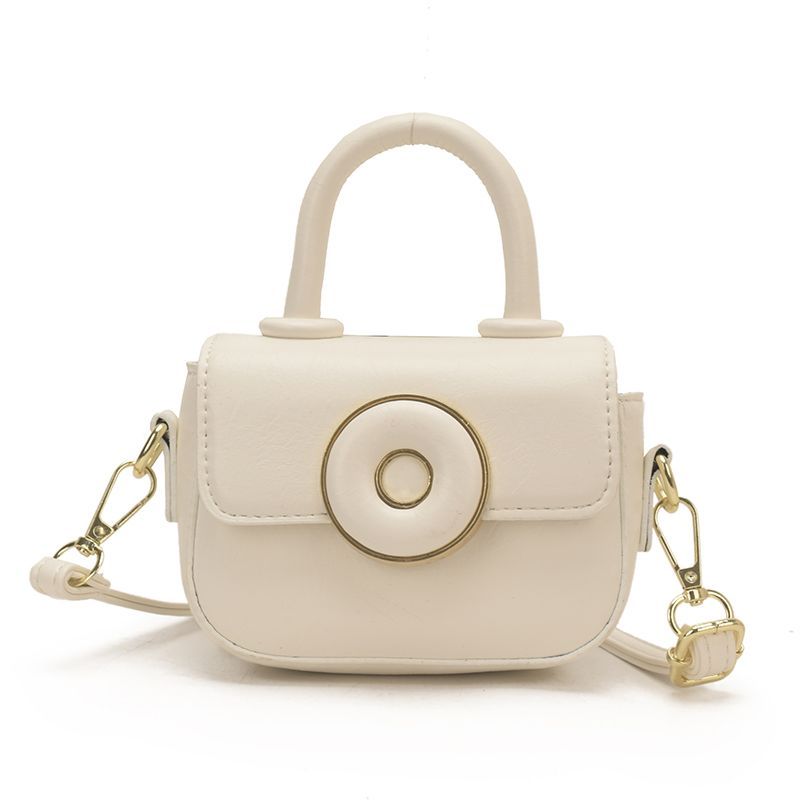 Girls' Candy-Color Saddle Crossbody Bag