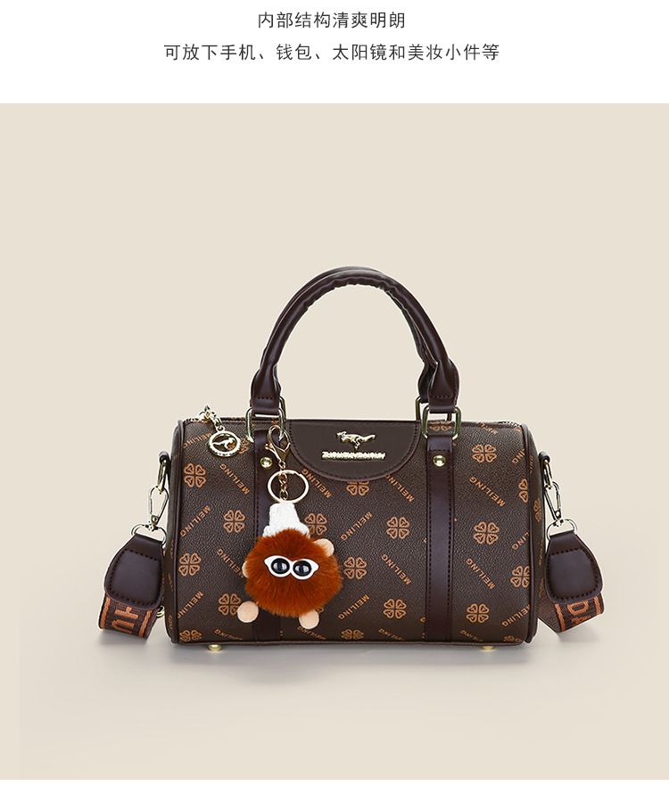 Retro Large-Capacity Pillow Handbag