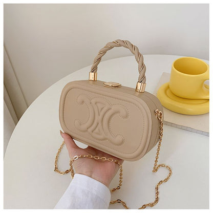 Classic Box-Style Cosmetic Crossbody Bag