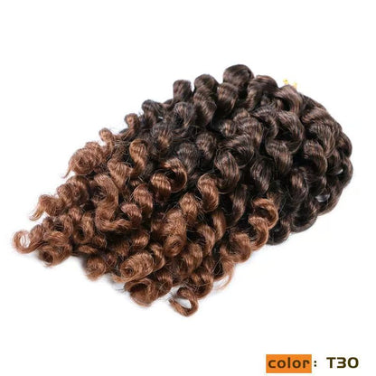Wand Curl Crochet Hair, 8 Inch - product view 6