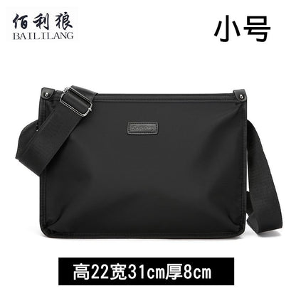 Men's Oxford Canvas Business Crossbody Bag