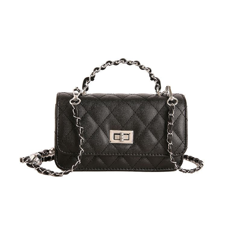 Classic Diamond-Quilted Chain Crossbody Bag