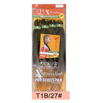 4X Pre-Stretched Braiding Hair, 38 Inch, 250g - product view 12