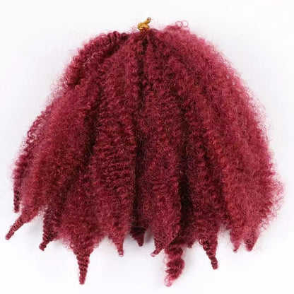 Afro Kinky Curly Marley Braids, 8 Inch - product view 10