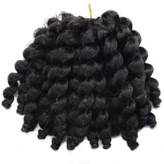 Wand Curl Crochet Braids, 8 Inch - product view 2