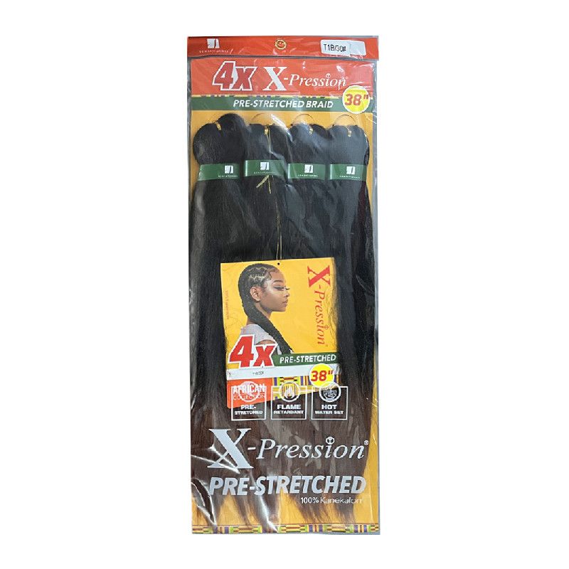 4X Pre-Stretched Braiding Hair, 38 Inch, 250g - product view 13