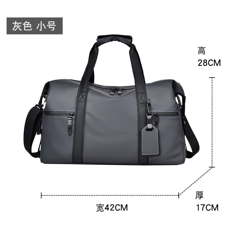 Large-Capacity Sports Travel Bag With Wet-Dry Compartments