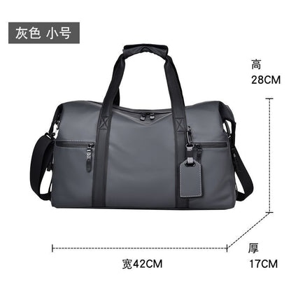 Large-Capacity Sports Travel Bag With Wet-Dry Compartments