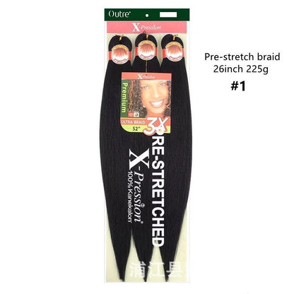 3X Pre-Stretched Braiding Hair, 225g - product view 5