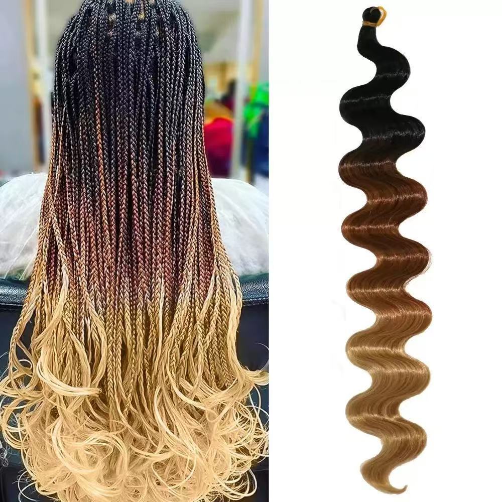 Body Wave Crochet Hair, 24 Inch - product view 1
