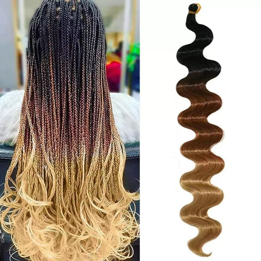 Body Wave Crochet Hair, 24 Inch - product view 1