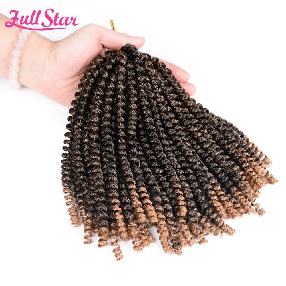 Spring Twist Crochet Hair, 8 Inch - product view 8