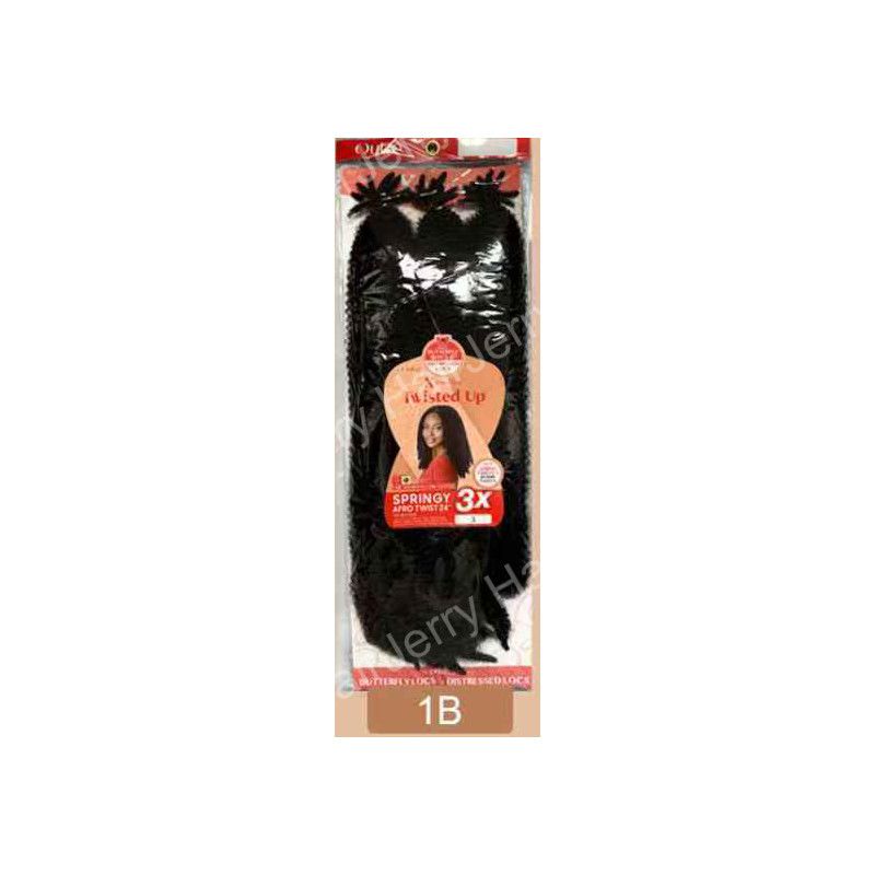 3X Kinky Curly Marley Crochet Hair - product view 2