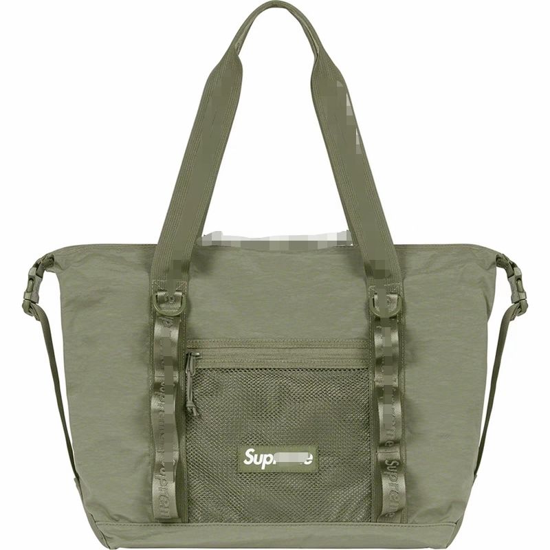 Unisex Solid-Color Nylon Shoulder Tote