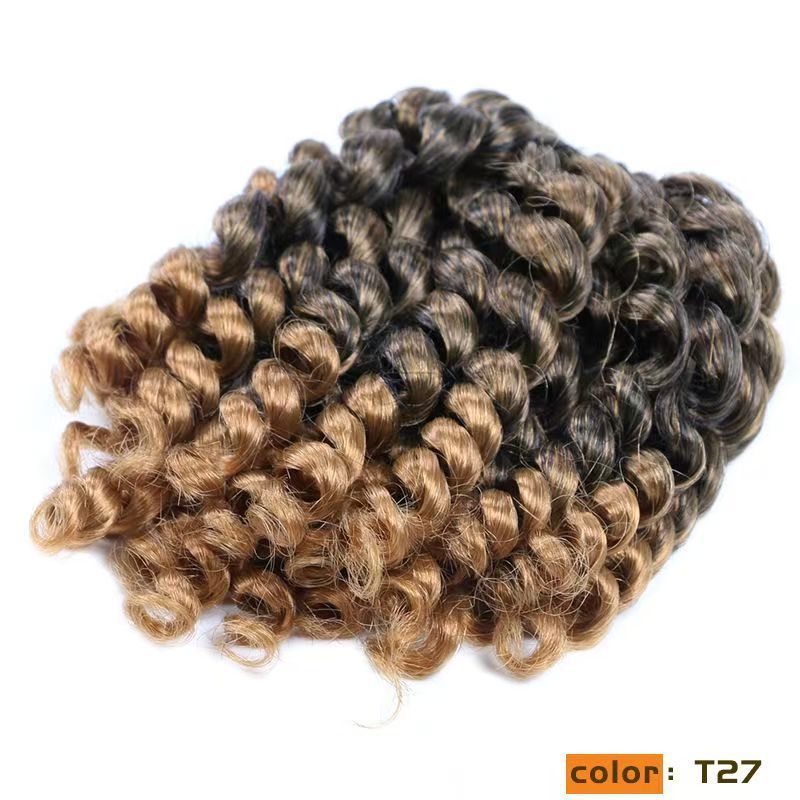 Wand Curl Crochet Hair, 8 Inch - product view 7