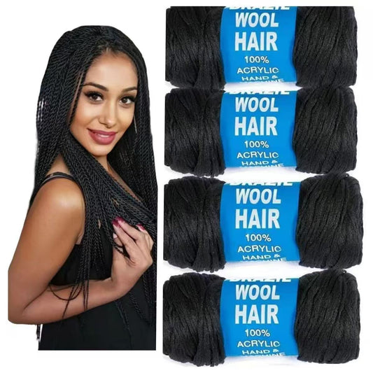 Brazil Wool Braiding Hair, 70g - product view 1