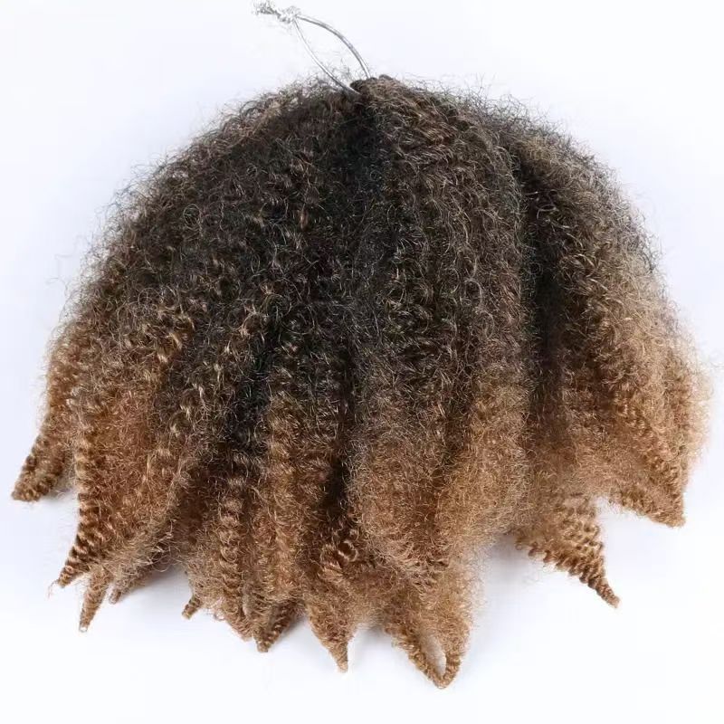 Afro Kinky Curly Marley Braids, 8 Inch - product view 7
