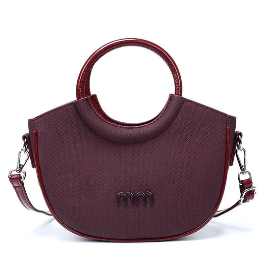 Basket-Style Top-Handle Commuter Handbag