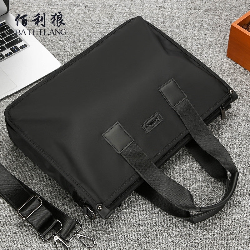 Men's Large-Capacity Oxford Business Briefcase