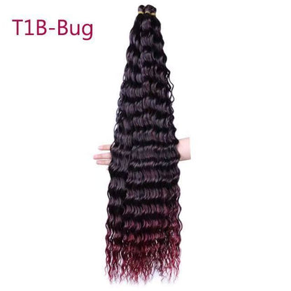Deep Wave Crochet Braiding Hair - product view 13
