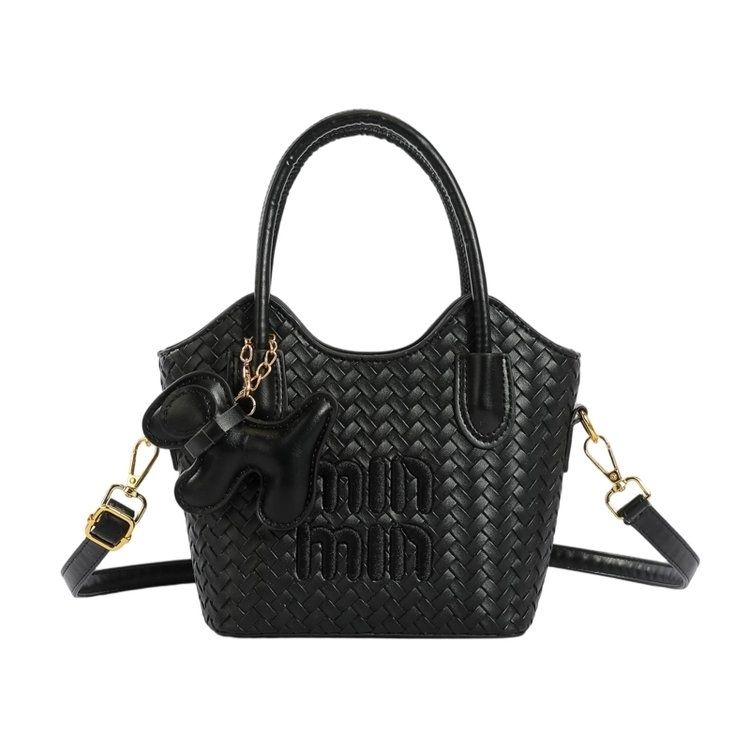 Mini Top-Handle Commuter Bucket Bag