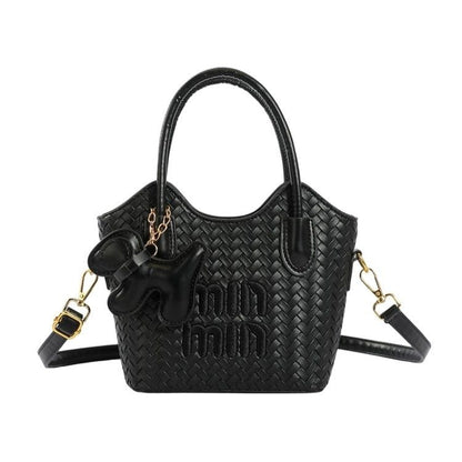 Mini Top-Handle Commuter Bucket Bag