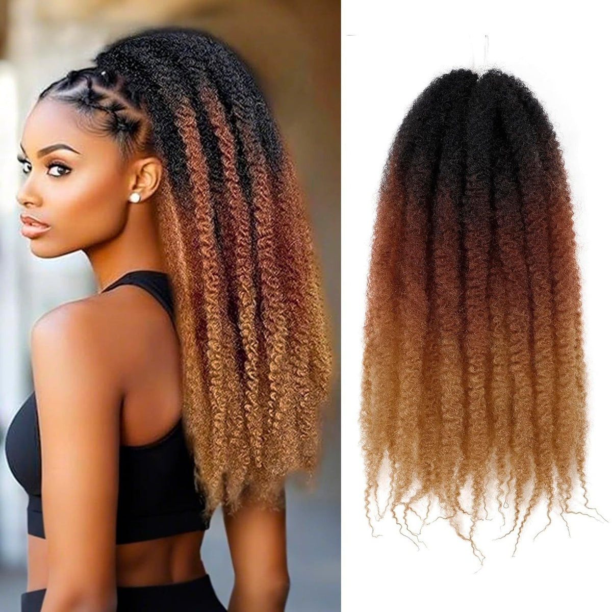 Marley Kinky Twist Braiding Hair - product view 3