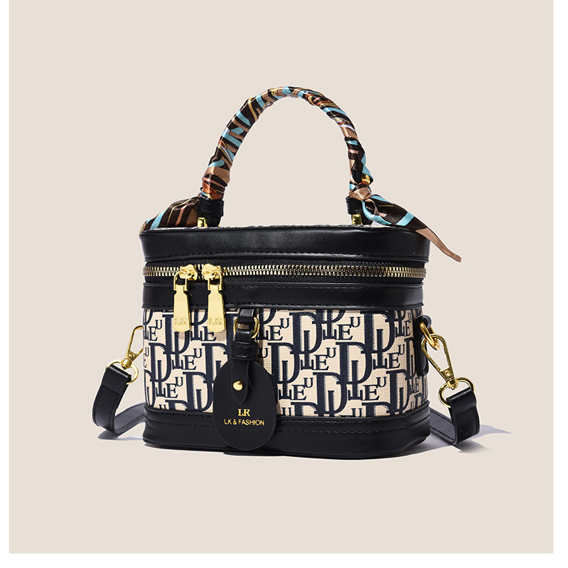 Mini Top-Handle Commuter Bucket Bag