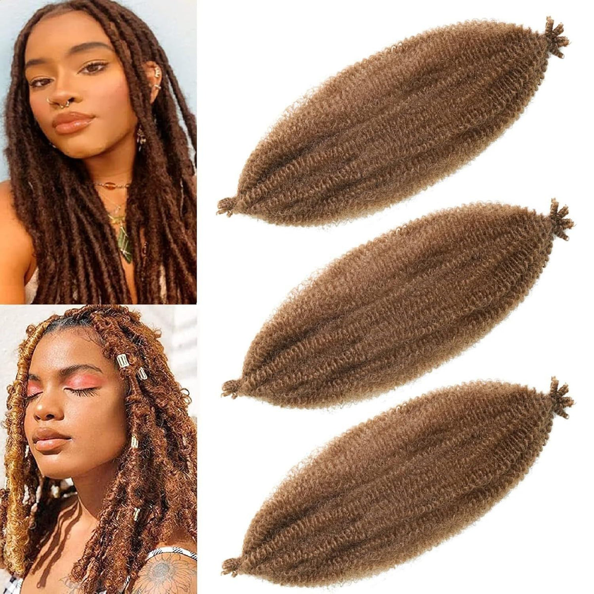 Springy Afro Kinky Twist Hair, 24 Inch - product view 9