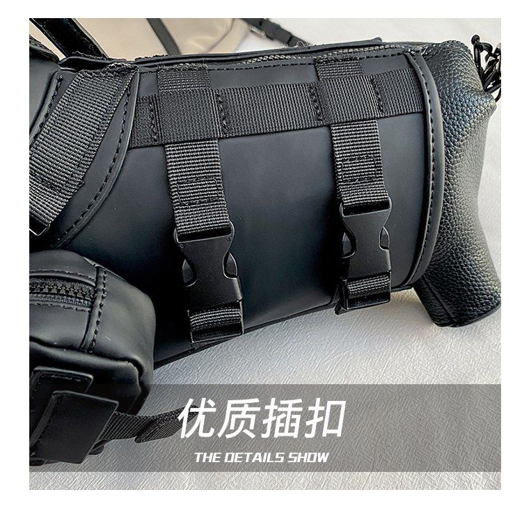 Unisex Large-Capacity Utility Messenger Bag