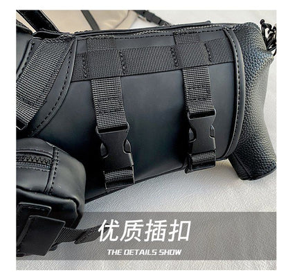 Unisex Large-Capacity Utility Messenger Bag